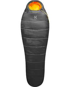 Haglofs Lupus -3 Sleeping Bag - Magnetite 190cm Left Zip - Tri-Fusion Insulation