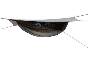 Hennessy Hammock Explorer De luxe Asym Fermeture éclaire avec Snakeskin