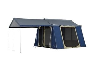New Oztrail Waterproof Canvas Outdoor Camping Hiking Coil Zipper Family Tent