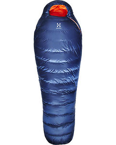 Haglofs Cetus -1 Down Mummy Sleeping Bag - Hurricane Blue  175cm Left Zip - BNWT