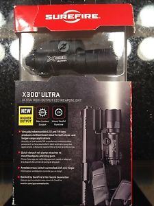 Surefire X300 Ultra LED Handgun or Long Gun WeaponLight - X300U-B