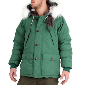 MUSEUM da uomo invernale Giacca Funzionale Parry Verde MU19423