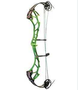 NEW 2017 PSE SUPRA EXT 50-60# ELECTRIC LIME GREEN TARGET BOW 25 to 30-1/2" DRAW