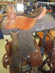 14.5" COURTS SYNTHETIC TRAIL WESTERN SADDLE 2 927