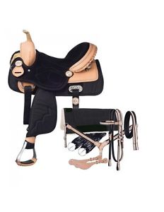 Tough-1 Western Saddle 7 Piece Package Lightweight Nylon 14" 9KS22147P