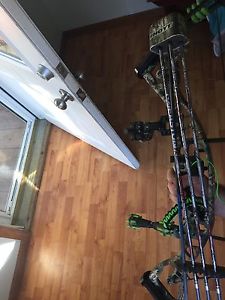 Left handed Hoty alphamax 32" bone collector with new limbs & upgrades