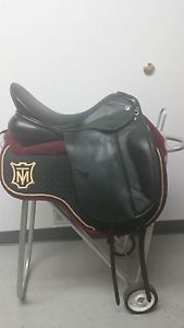 Trilogy Dressage Saddle Debbie McDonald 19" Wide Black