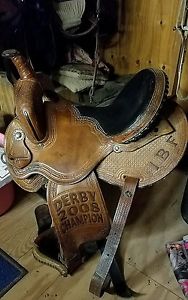 Triple Creek LR Barrel Saddle 14.5