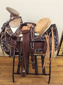 CHARRO MEXICAN SADDLE MONTURA CHARRA