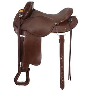 Tough-1 Saddle Brisbane Trail Without Horn Durable 17