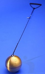 POLANIK Premium Line Ziolkowski Competition Throwing Hammer 7.26 KG Gold