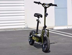 NEW 2017 LITHIUM HYPER-RACING 2000 WATT EDITION 60v-ELECTRIC SCOOTER(ARMY GREEN)