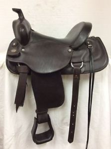 Circle Y Used 15.5" 1285 Park and Trail Western Saddle Regular Quarter Horse Bar