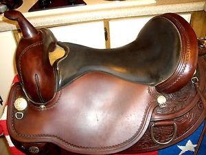 Circle Y Flex2 Trail Saddle 16" Seat, Wide Tree, Excellent Used Condition