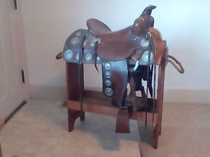Vintage Western Parade Saddle