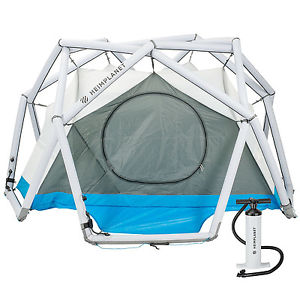 Three Person Tent The Cave Tent with Hand Pump Superior Stability Pitch   1 Min