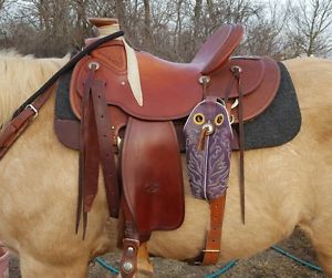 15.5 Billy Cook Cliff Wade ranch saddle