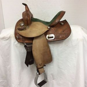 Circle Y  NBHA  Proven Barrel Saddle 13" #2026 Regular Quarter Horse Bar Used