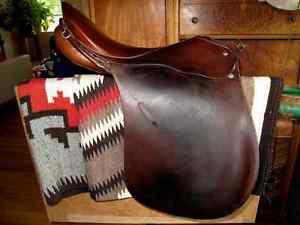 Brown Dressage Saddle G Passier 