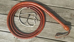 Trinity Whip Co. 9' 9" 12 Plait Indiana Jones TOD Style Kangaroo Bullwhip
