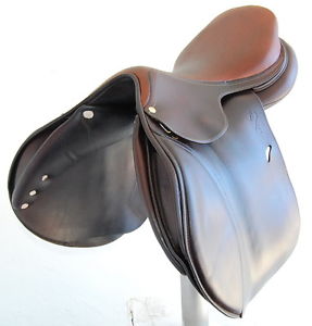 17" ANTARES SADDLE (SO16010) GRAIN CALF LEATHER. NEW SEAT!! - DWC- CAN