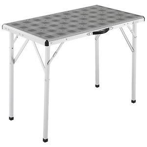 Coleman Small Folding Camping Table, 90 x 50 x 70 cm. Brand New