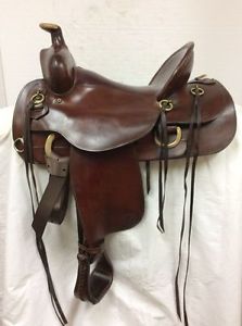 Circle Y Used 16" 2172 Park and Trail Western Saddle Regular Quarter Horse Bar