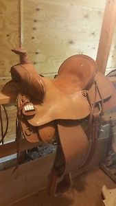 big horn roping saddle