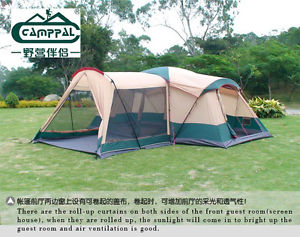 The sophisticated large cabin family tent from Camppal - prestige castle - FT038