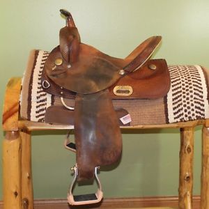Circle Y NBHA Proven Barrel Saddle 14"