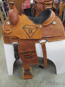 New Twister Roping Saddle 15" Never Used TX Made!