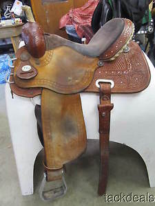 Circle Y Big Dreams Kelly Kaminski Barrel Saddle 15" Lightly Used NICE