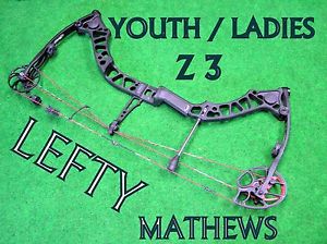LEFT HAND LADIES / YOUTH  Mathews Z3 COMPOUND  Bow  : **SHIP WORLD WIDE****