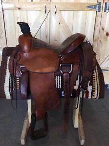 16" American Saddlery All Around Roping Saddle
