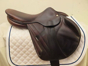 RARE 17" Butet Premium Monoflap Cross Country Saddle - Excellent Condition!