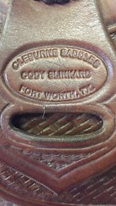 Cleburne reining saddle