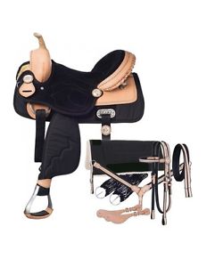 Tough-1 Western Saddle Western 7 Piece Set Lightweight 17" 9KS22177P