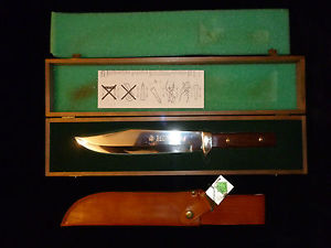 PUMA Bowie "NEU" 39 cm, Goldätzung, KOMPLETT HANDMADE W.-GERMANY