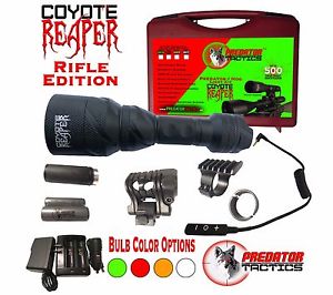 Predator Tactics Coyote Reaper Green/Red/Amber/White LED Kit Night Hunting Light