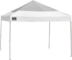 Weekender Aero Shade Mesh Instant Canopy 10x10 With Rain Cover - White