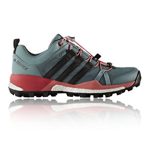 Adidas Terrex Skychaser Womens Blue Gore Tex Walking Trekking Shoes