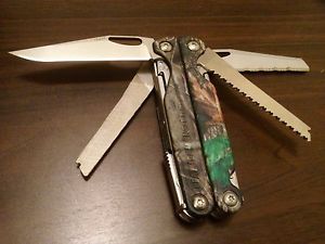 RARE Leatherman Charge Ti (pre-TTi) CAMOUFLAGE Multi-tool Camo Retired HTF NM