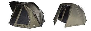 Bivvy Tente carp 2 2 personnes de pêche 320 x 300 175cm Angel +Peau d’hiver
