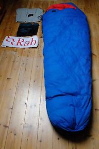Rab Ladakh 800 Goose Down Sleeping bag (Right Zip) - All Sheffield made