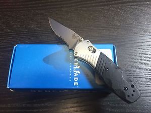 Benchmade - 586S - Mini Barrage - spring assisted - Disc. - NEW - FREE SHIPPING