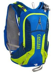 CamelBak Ultra 10 Running Vest Hydration Backpack 2L Blue/Lime Punch *USA Brand