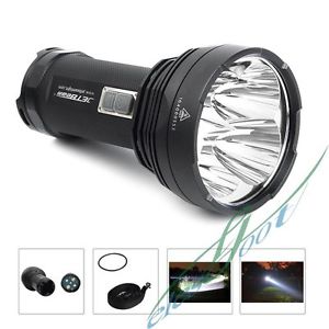 JETBeam T6 IPX-8 Dual Switch Flashlight CREE XP-L 4350 Lumens 750 Meters【US】