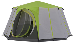 Coleman Cortes Octagon 8 Tent - Green