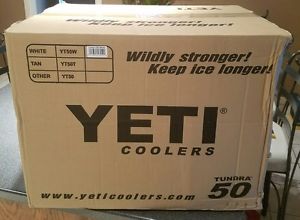 Yeti Tundra 50 cooler White