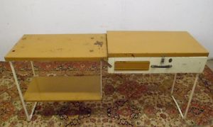 Table Pliante De Camping Vintage Avec Evier